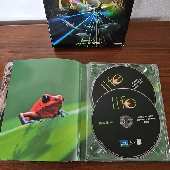 Life DVD 2010 4Disc Box Set BBC Earth Narrated by Oprah Winfrey - Picture 8 of 10